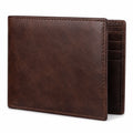 Cartera Plegable para Hombre Color Marrón