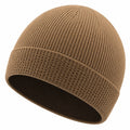 Gorro de Punto Unisex Marrón Clásico
