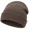 Gorro de Punto Ajustado para Adultos Marrón