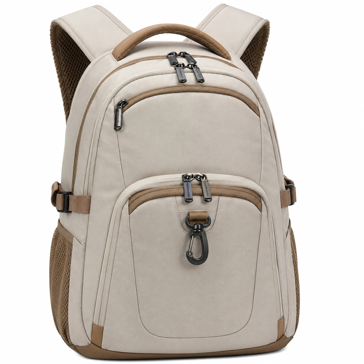 Mochila Escolar Impermeable Beige 25L