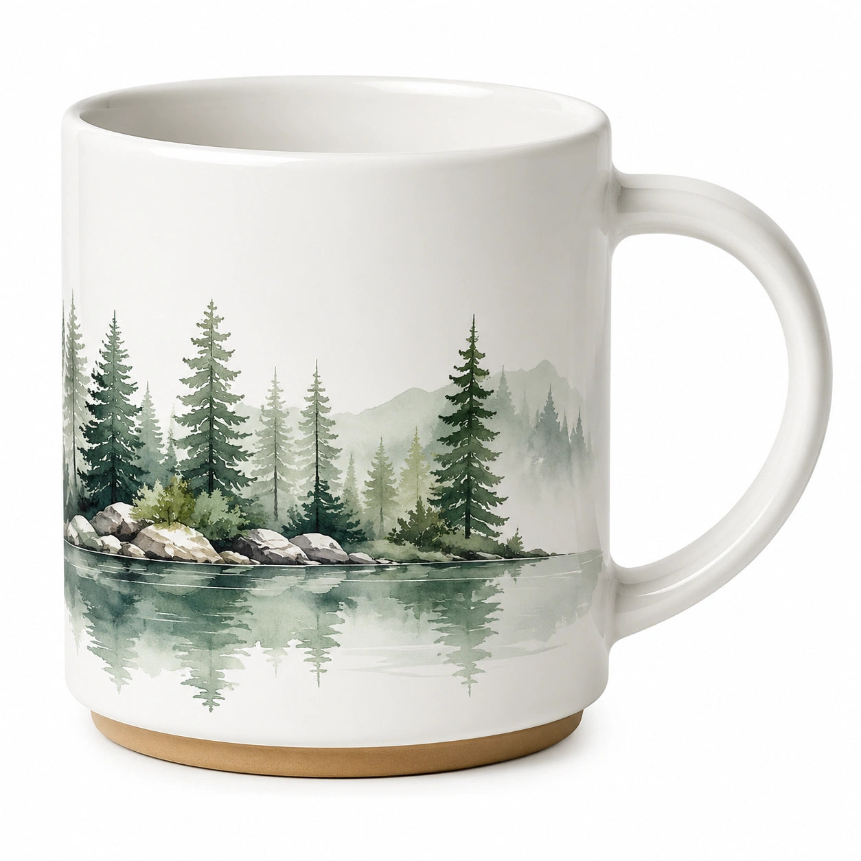 Taza de Cerámica Paisaje Natural 350ml